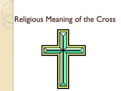 Understanding the Symbolism of the Cross