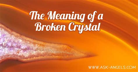 Unexpected Destruction: The Symbolic Meaning of a Fractured Crystal Vessel