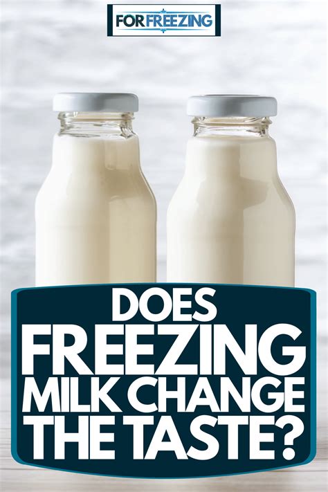 Unforgettable Taste: How Freezing Milk Enhances Flavors