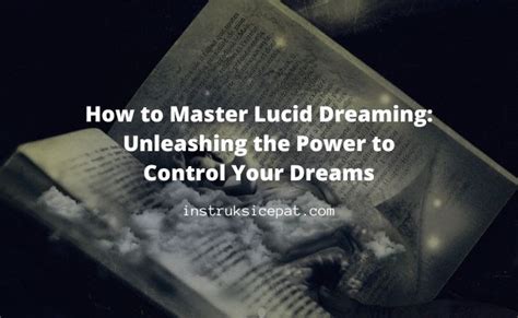 Unleashing Control: The Power of Lucid Dreaming and Cat Nightmares