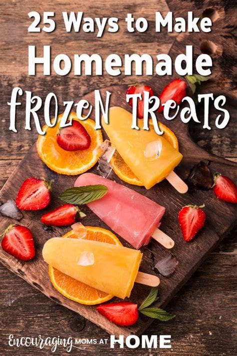 Unleashing Creativity with DIY Frozen Treat Recipes