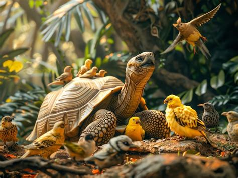 Unleashing Our Imagination: Fantasizing about the Marvelous World of a Majestic Tortoise