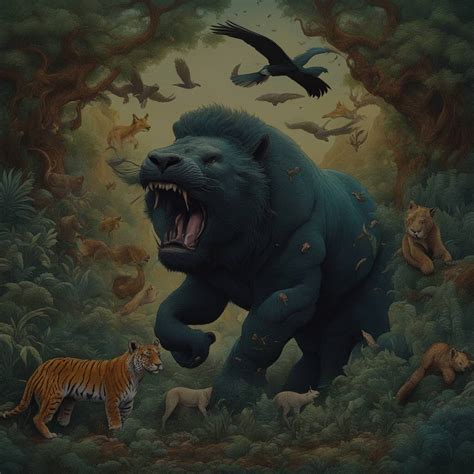 Unleashing the Beast Within: The Symbolic Implications of Dreaming of Wild Animals