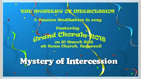 Unleashing the Mysteries of Effective Intercession