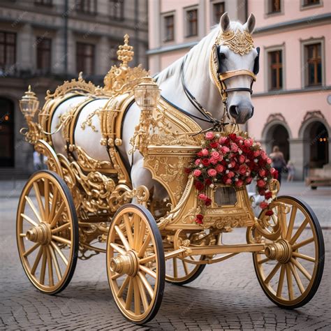 Unleashing the Opulence: Contemporary Ivory Equine Carriages