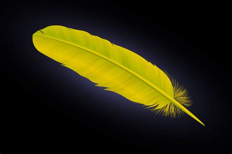 Unraveling the Significance of a Golden Plume: Deciphering the Meaning Behind Yellow Feathers