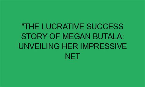 Unveil Megan's Journey to Financial Prosperity