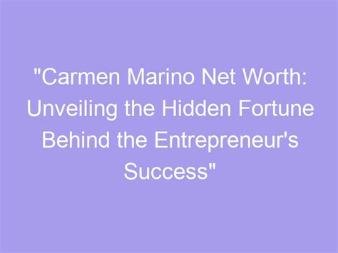 Unveiling Cam With Carmen's Financial Success and Worth