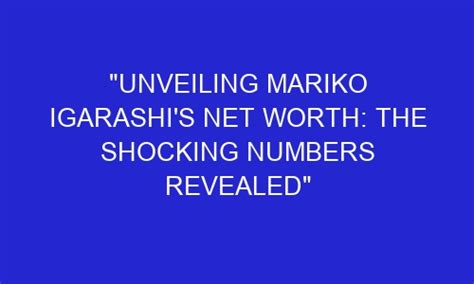 Unveiling Mariko's Bio and Background