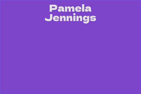 Unveiling Pamela Jennings' Figure Details