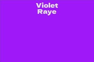 Unveiling Violet Raye's Net Worth