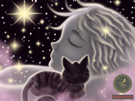 Unveiling the Deeper Significance of Embracing a Snowy Feline Companion in the Realm of Dreams