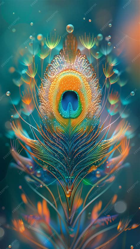 Unveiling the Ethereal Feathers of a Peacock