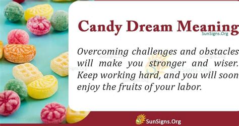 Unveiling the Mysteries of the Unconscious Mind: Exploring Significance Behind Candy Dreams