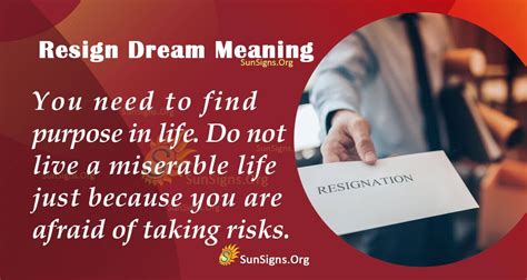 Unveiling the Significance of Dreams Related to Resigning from Your Profession