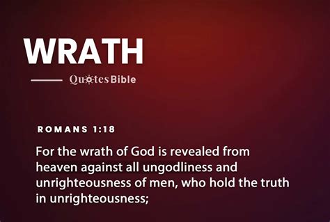 Unveiling the Significance of Wrath