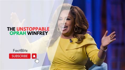 Unveiling the Unstoppable Oprah Winfrey