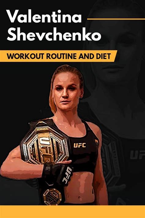 Valentina Shevchenko's Diet and Nutrition