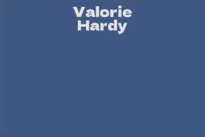 Valorie Hardy's Career Journey