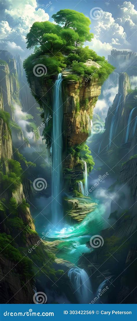 Waterfalls, the Gateway to Enchanting Realms: An Imaginative Journey