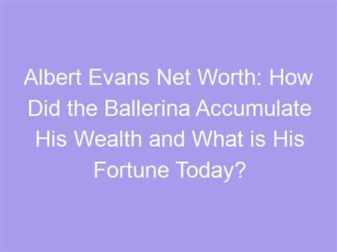 Wealth: What is Aubrey Evans's fortune?