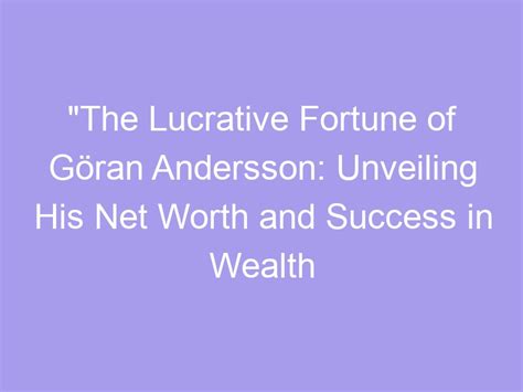 Wealth Assessment: How Lucrative is Vivian's Fortune?