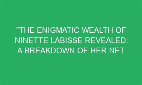 Wealth Breakdown: Assets Overview of the Enigmatic Jane Dee