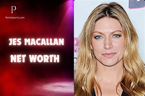 What is Jes Macallan's Net Worth?