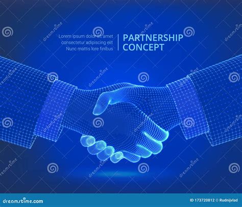 When a handshake indicates connection and partnership