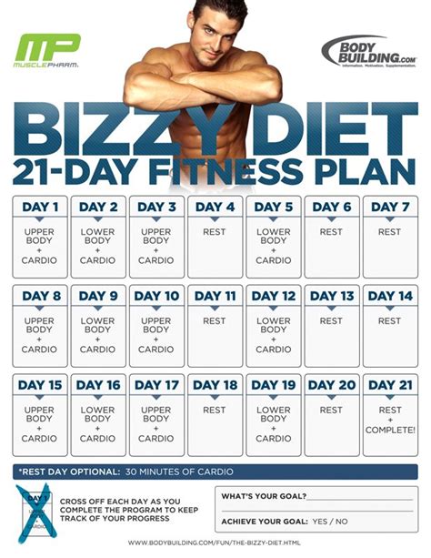 Workout and Nutrition Plan of the Fitness Enthusiast