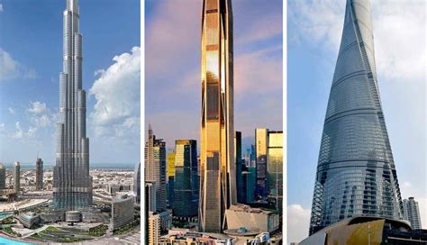 World's Tallest Structures: Commemorating Humanity's Achievement in Constructing Skyscrapers