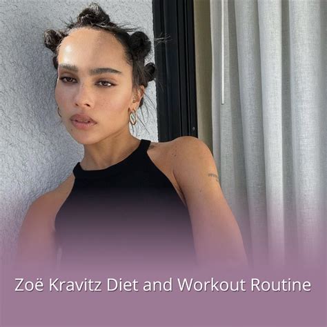 Zoe Kravitz's Fitness Routine and Figure Maintenance